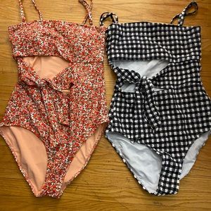 Lot of 2 Aerie bathing suits